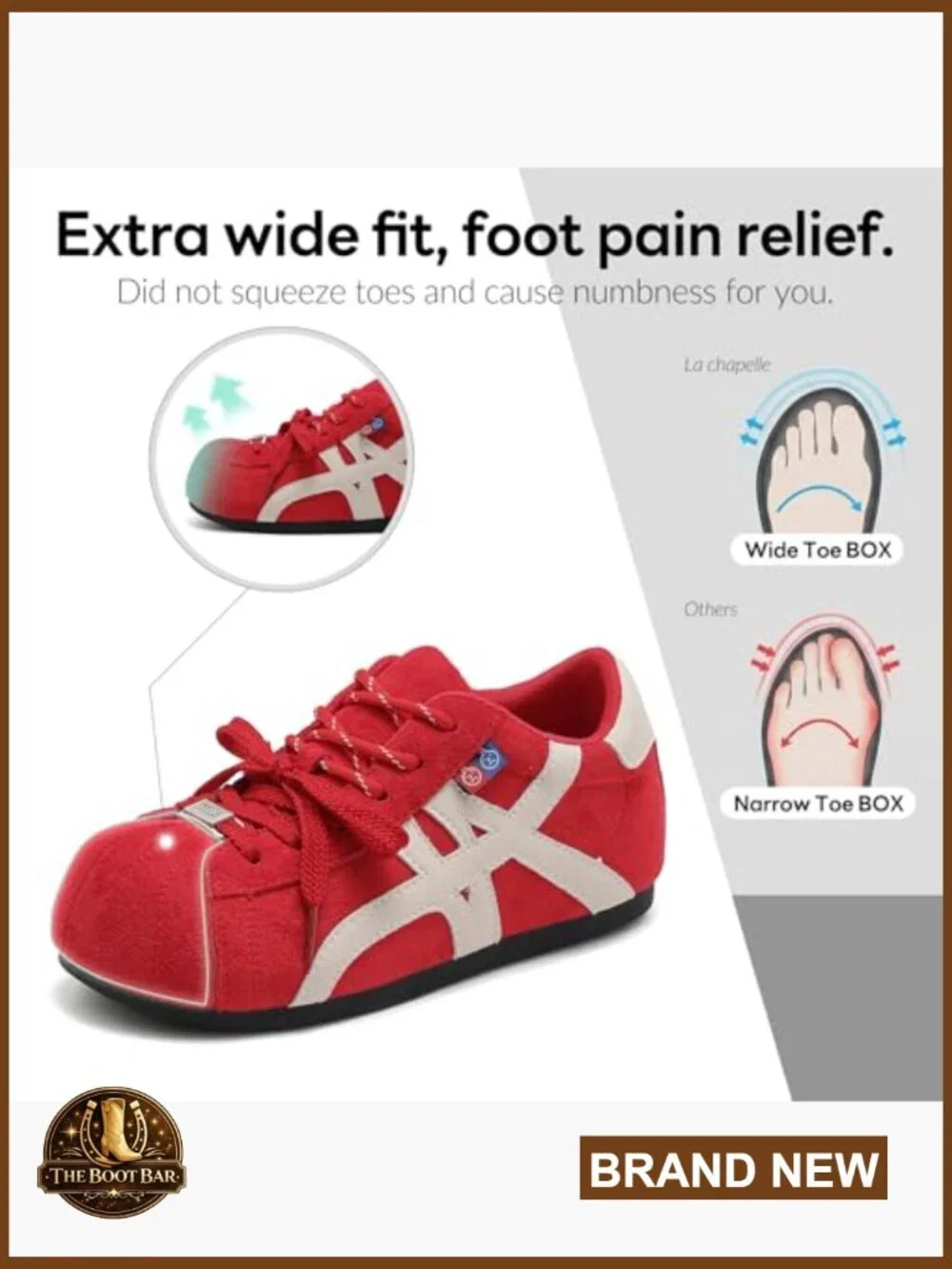 Retro Chunky Fashion Sneakers Lace-Up Non-Slip Mid Top Shoes